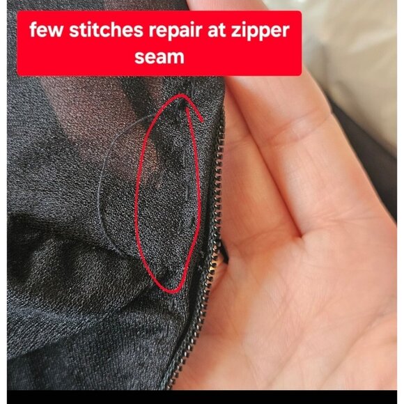 VTG Black Fairy Goddess Long Dress Formal Floor Length Sz 6 Greecian‎ Party Belt - Picture 13 of 16